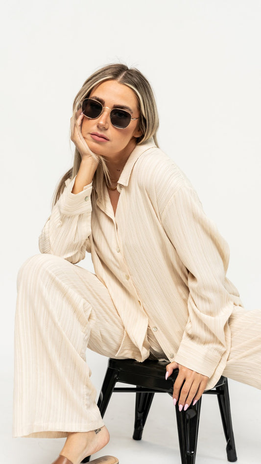What to Wear - Harrison Button Down + Thea Jeans