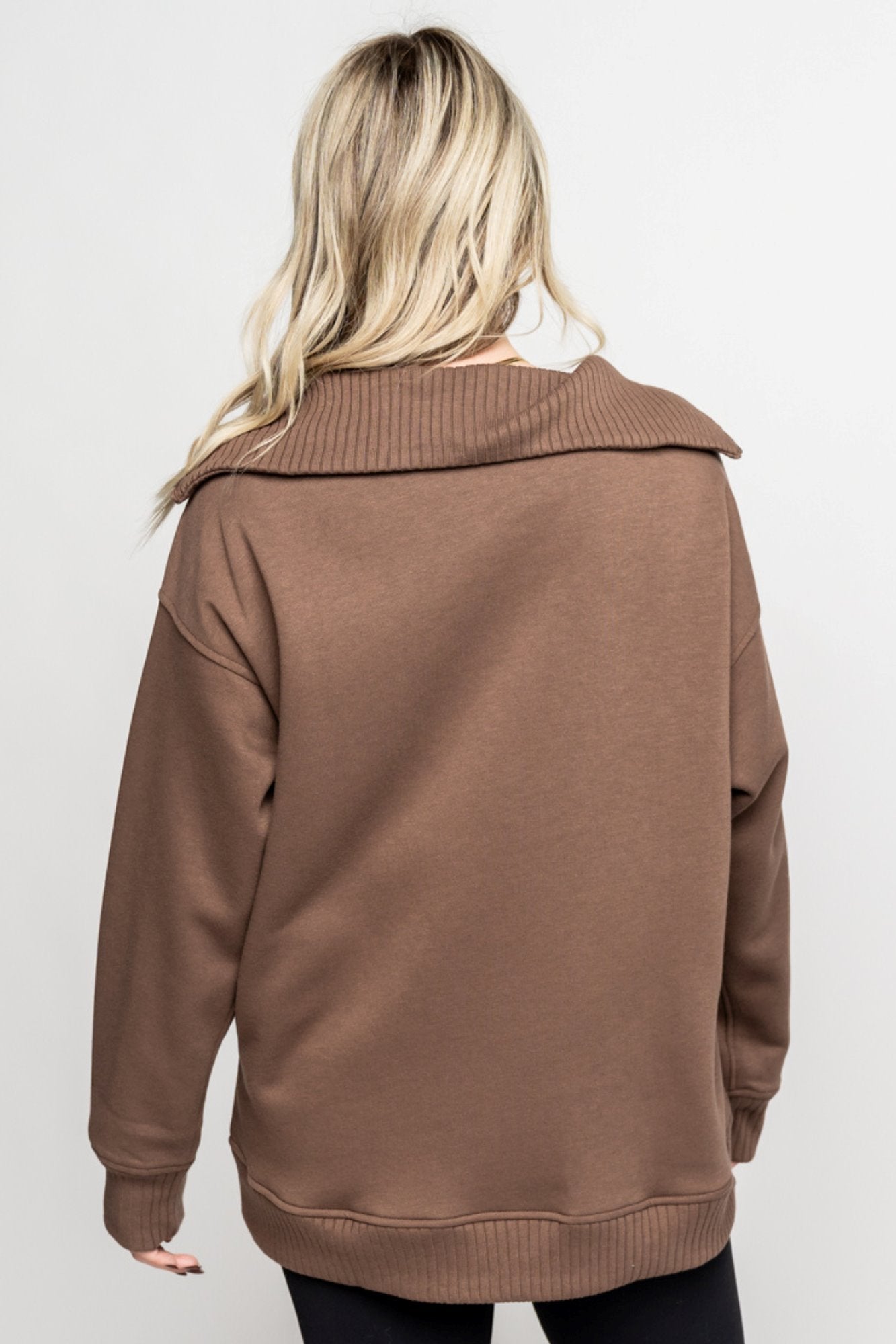 Trev Pullover in Cocoa Holley Girl