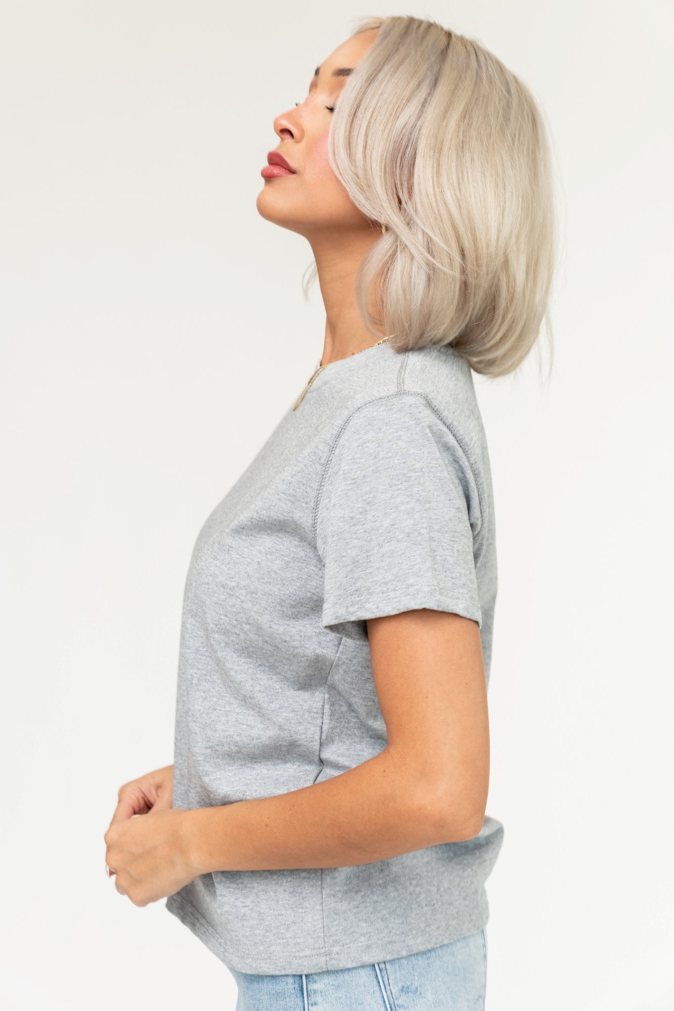 HOLLEY GIRL - Maddy Tee in Grey (Small - 3XL) Holley Girl