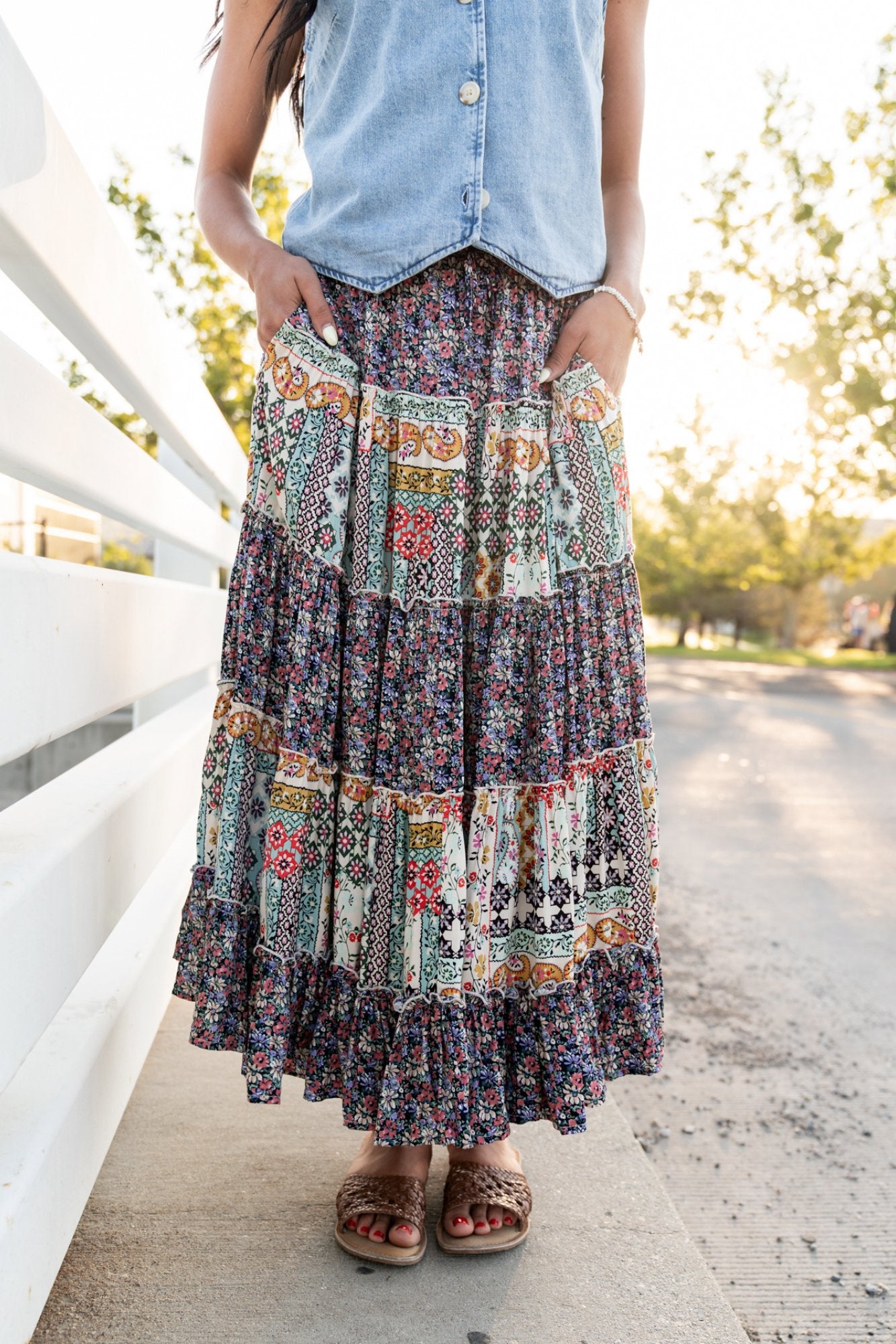Festival Skirt Clothing Holley Girl