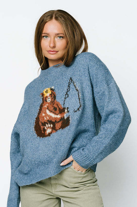 Gone Fishing Sweater Clothing Holley Girl
