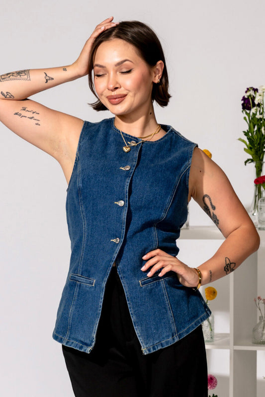 Nico Vest Clothing Holley Girl