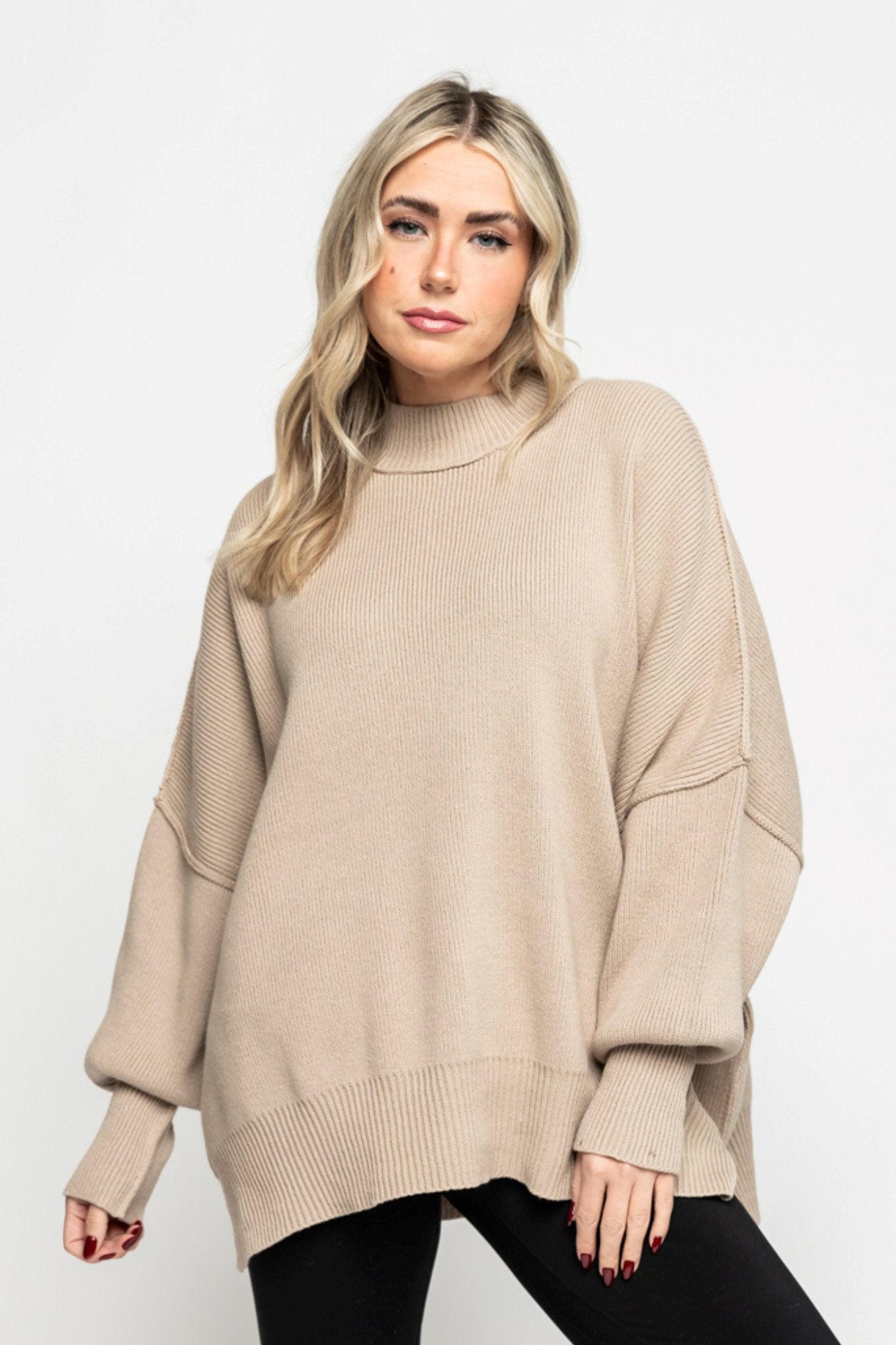 Callie Sweater in Mocha Holley Girl