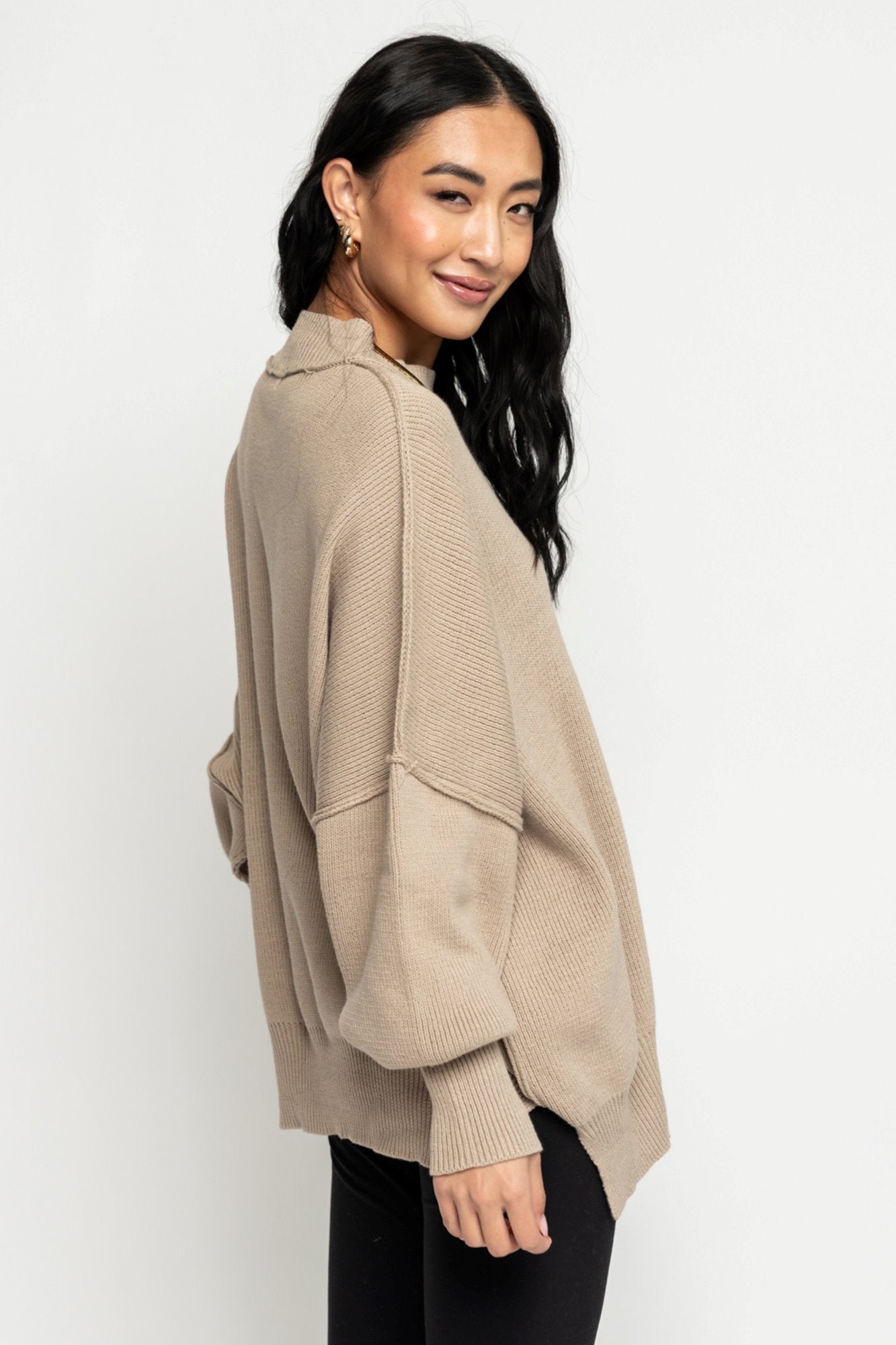 Callie Sweater in Mocha Holley Girl