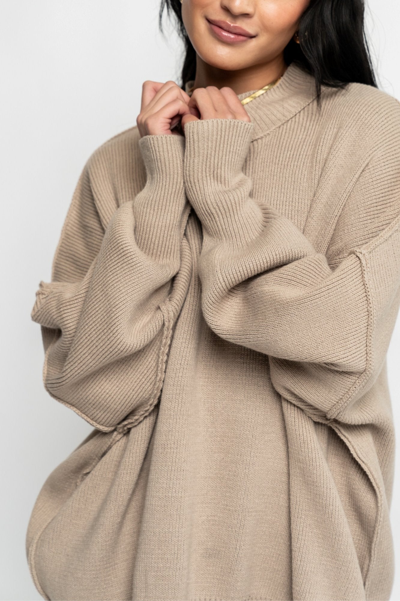 Callie Sweater in Mocha Holley Girl