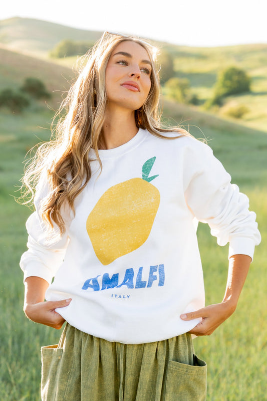 Amalfi Crewneck Clothing Holley Girl