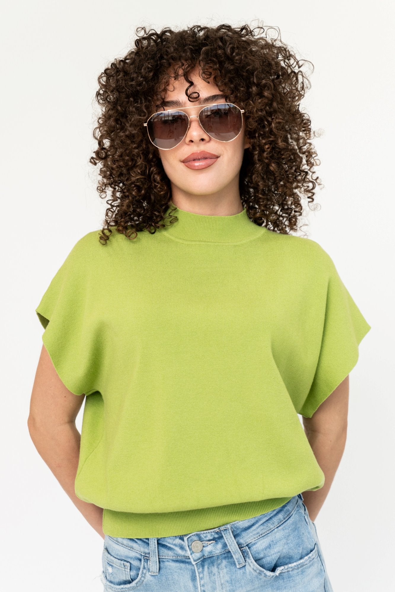 Austin Top in Lime Clothing Holley Girl