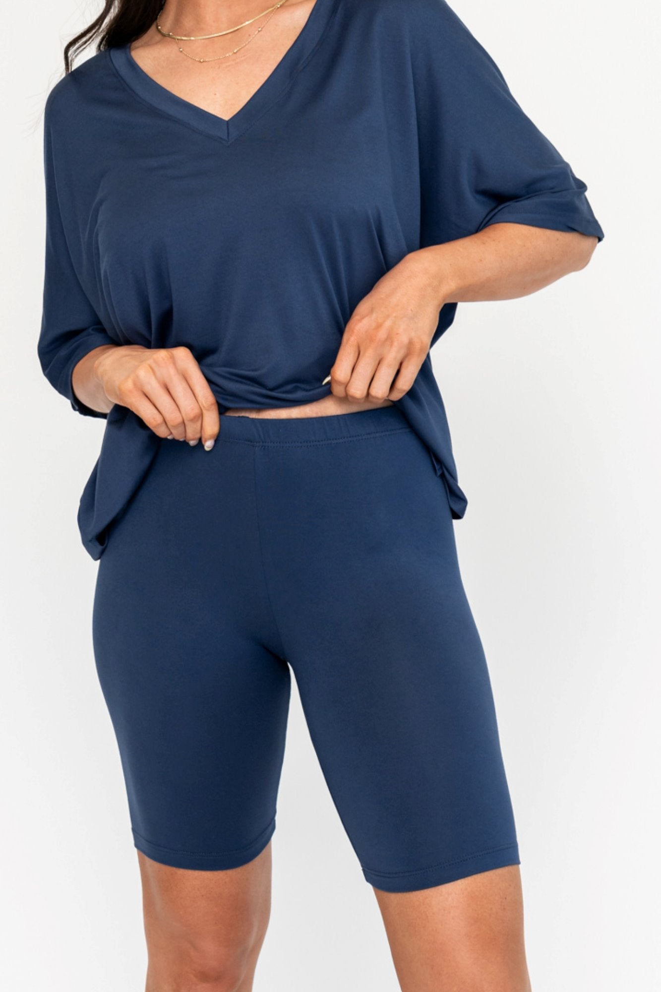 Remi Biker Set in Navy Clothing Holley Girl