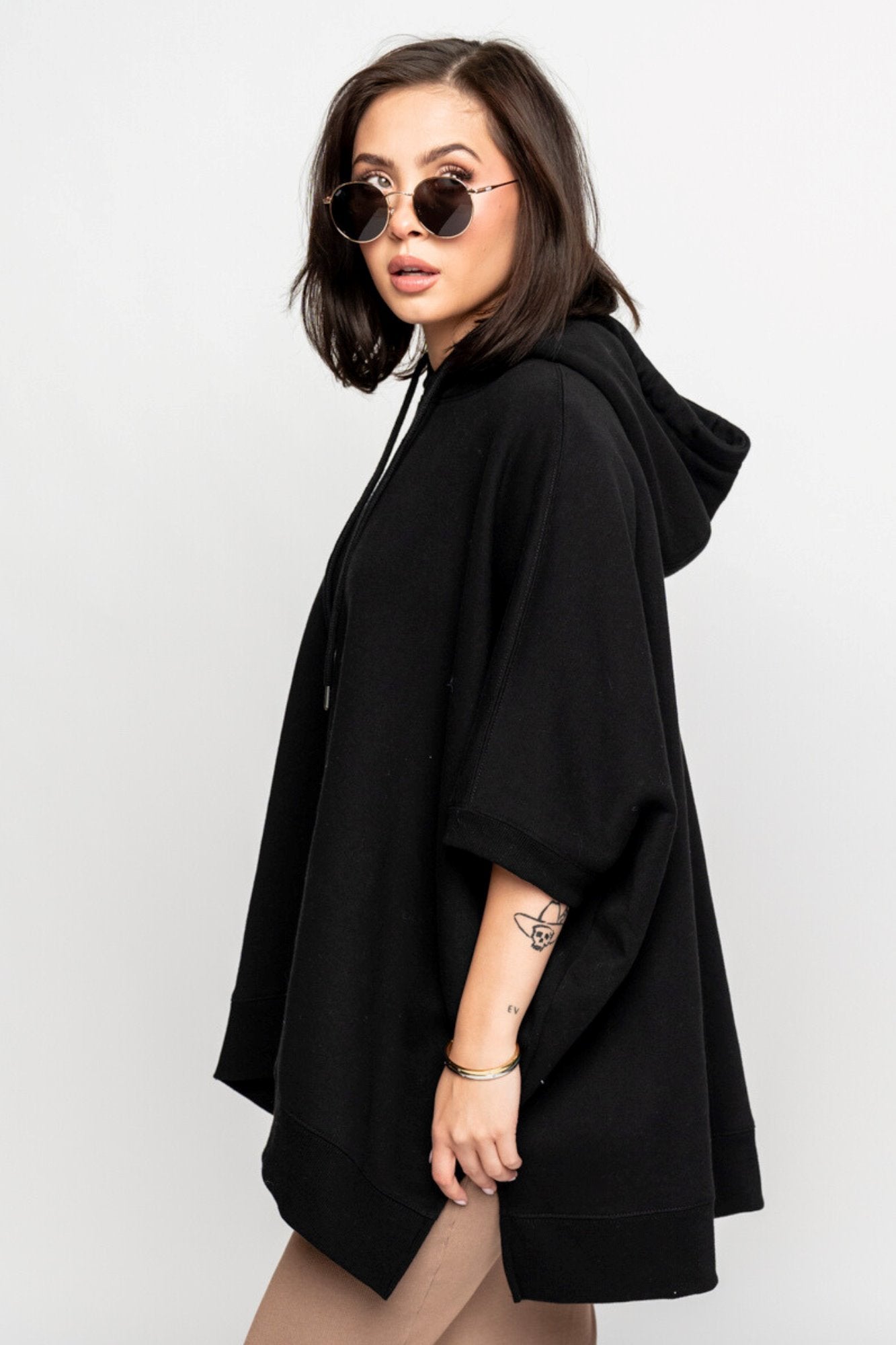 Muse Hoodie in Black Holley Girl