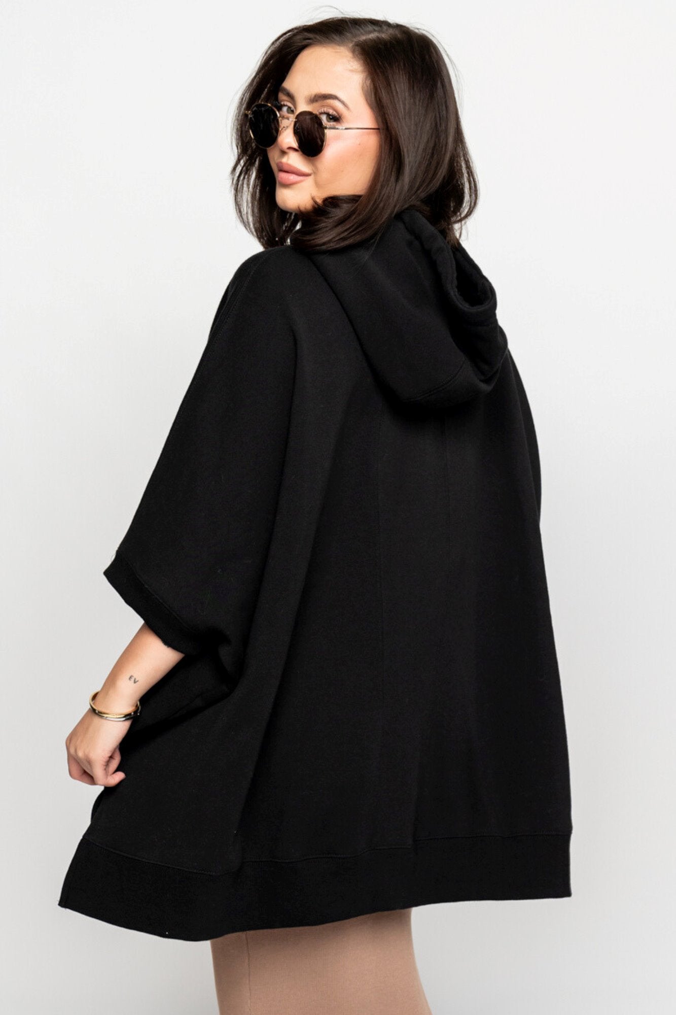 Muse Hoodie in Black Holley Girl