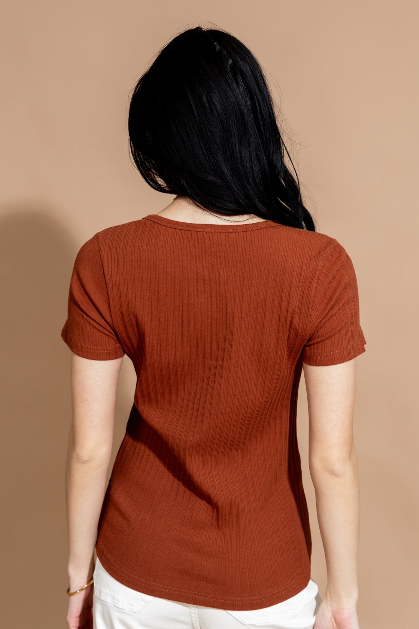 Monroe Top in Rust Clothing Holley Girl