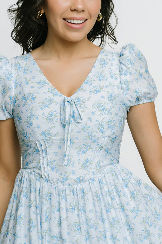 Sunny Creek Dress in Sky Clothing Holley Girl