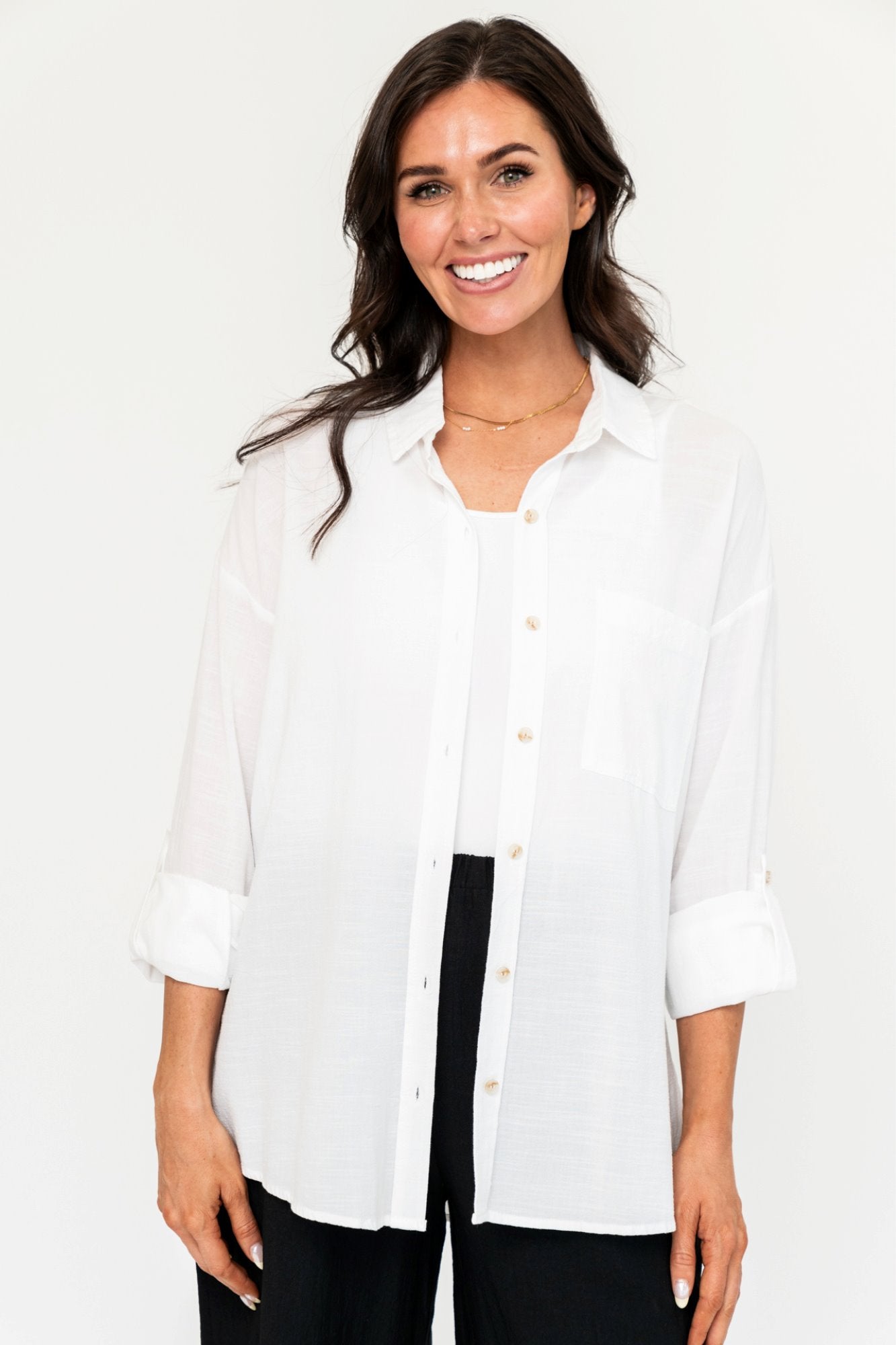 Kirby Button Down Clothing Holley Girl