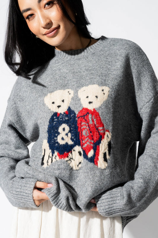 Beary Best Friend Sweater Clothing Holley Girl