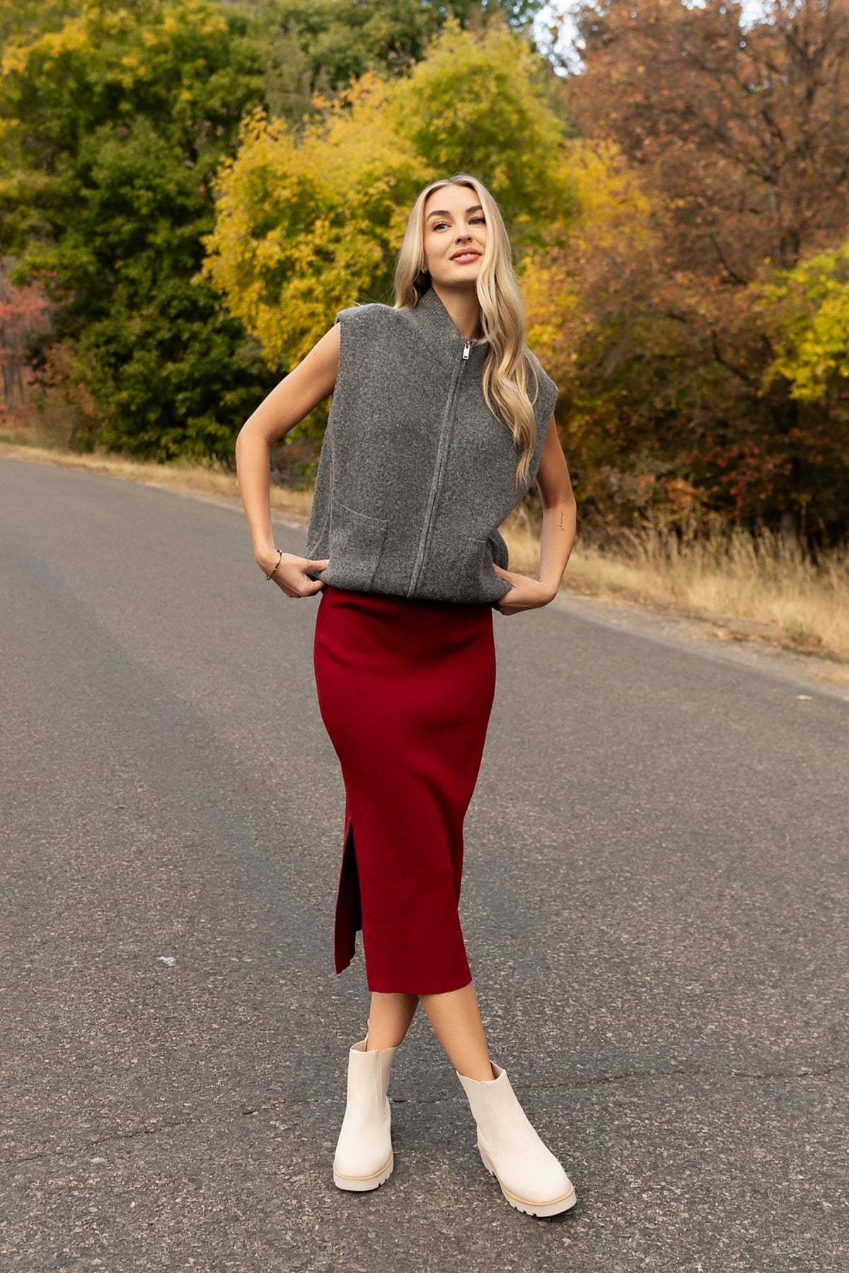Aldrich Sweater Vest Clothing Holley Girl