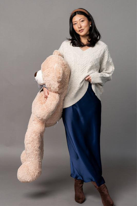 Athena Skirt in Navy Clothing Holley Girl