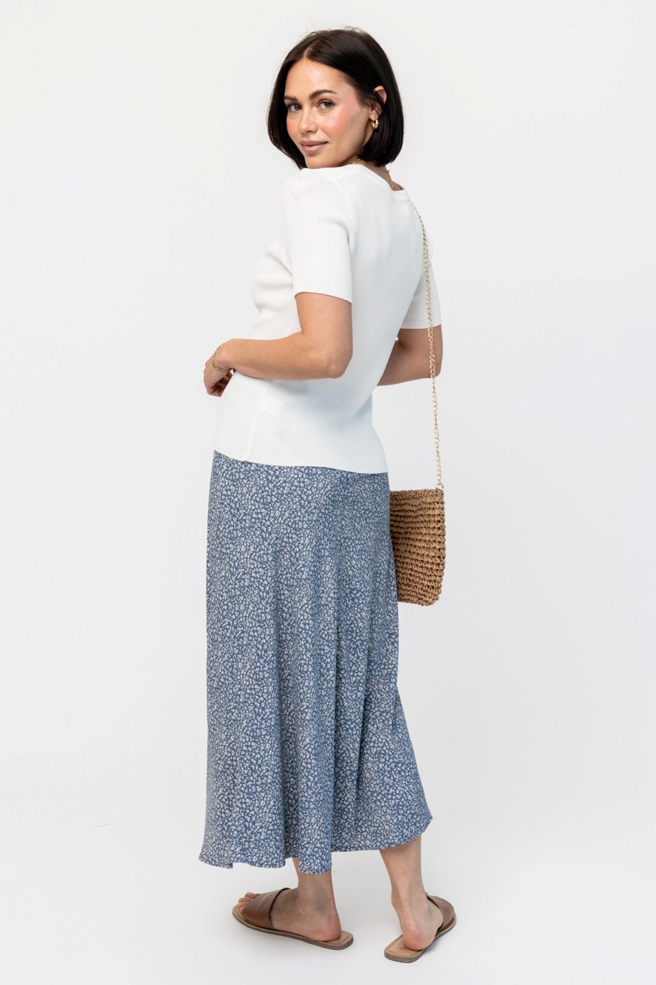Bowman Top in White Holley Girl