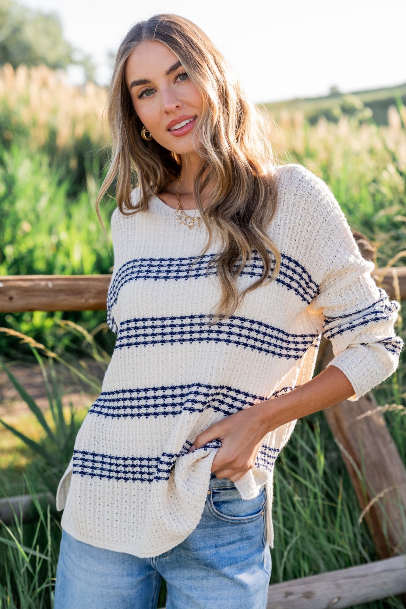 Gentry Sweater Clothing Holley Girl