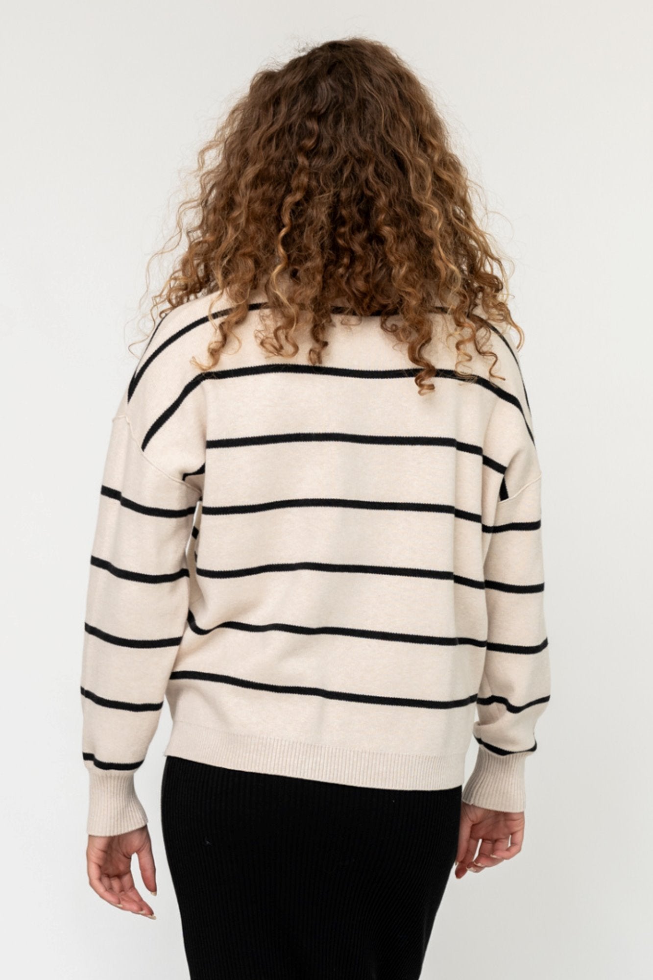 Elsie Sweater in Cream Clothing Holley Girl