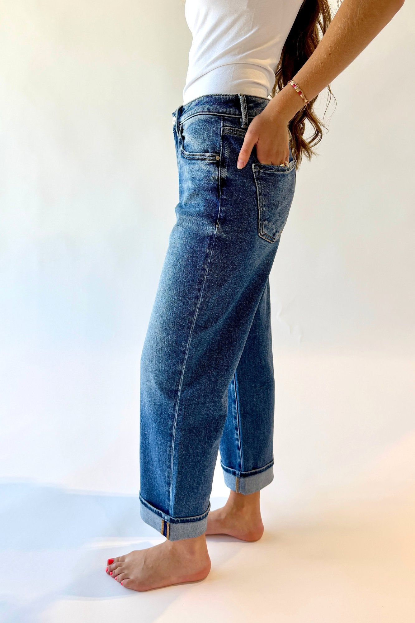 Drift Mid Rise Boyfriend Jeans Clothing Holley Girl