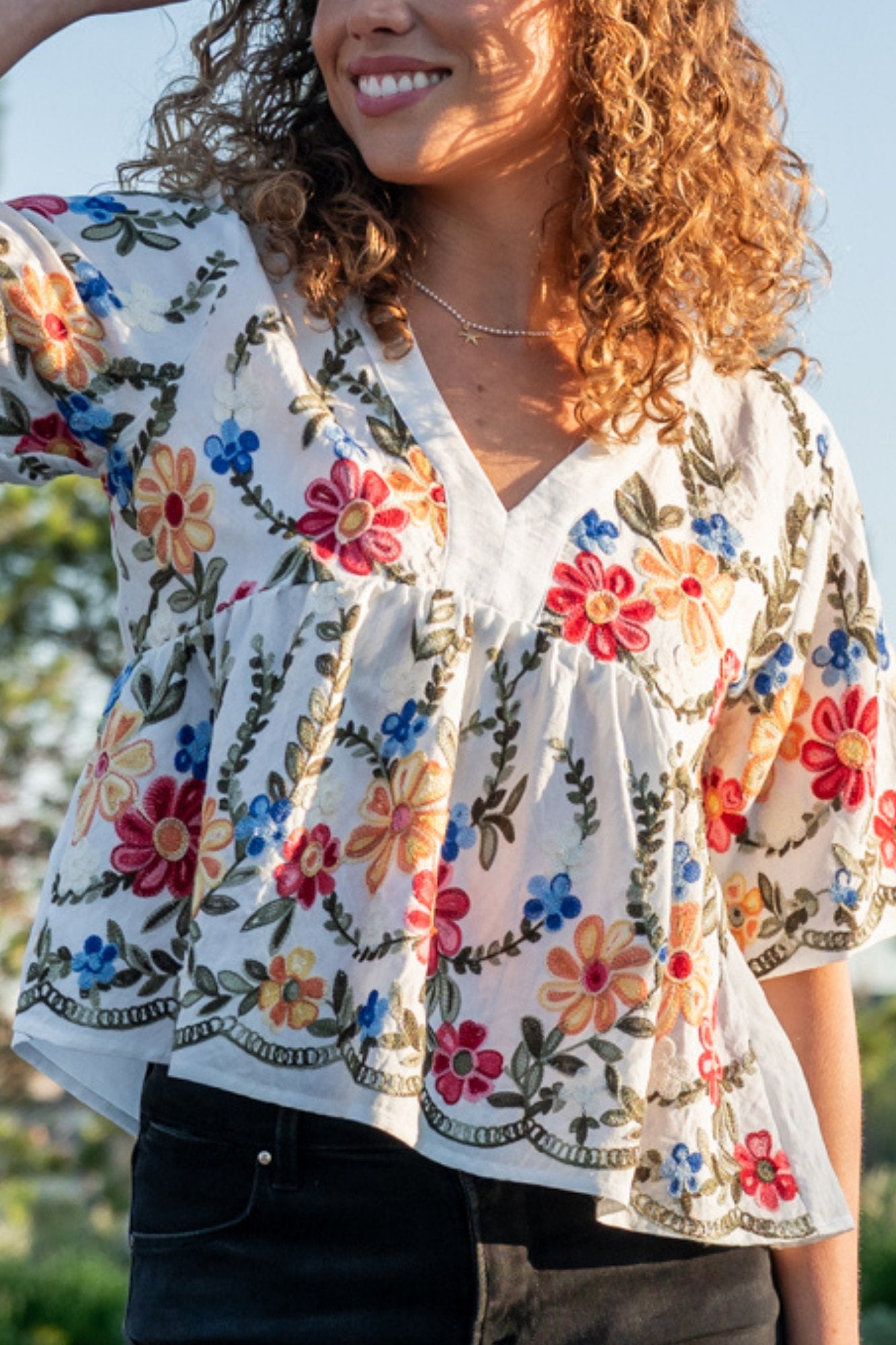 Lorelai Top Clothing Holley Girl