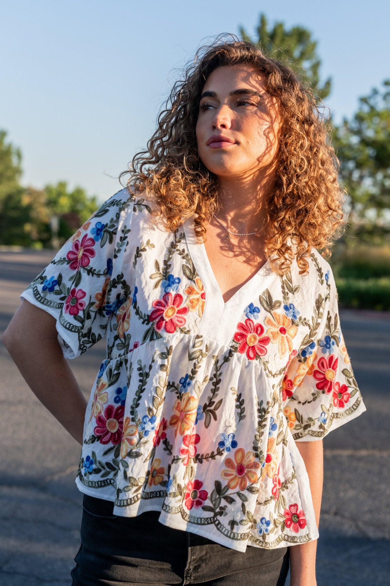 Lorelai Top Clothing Holley Girl