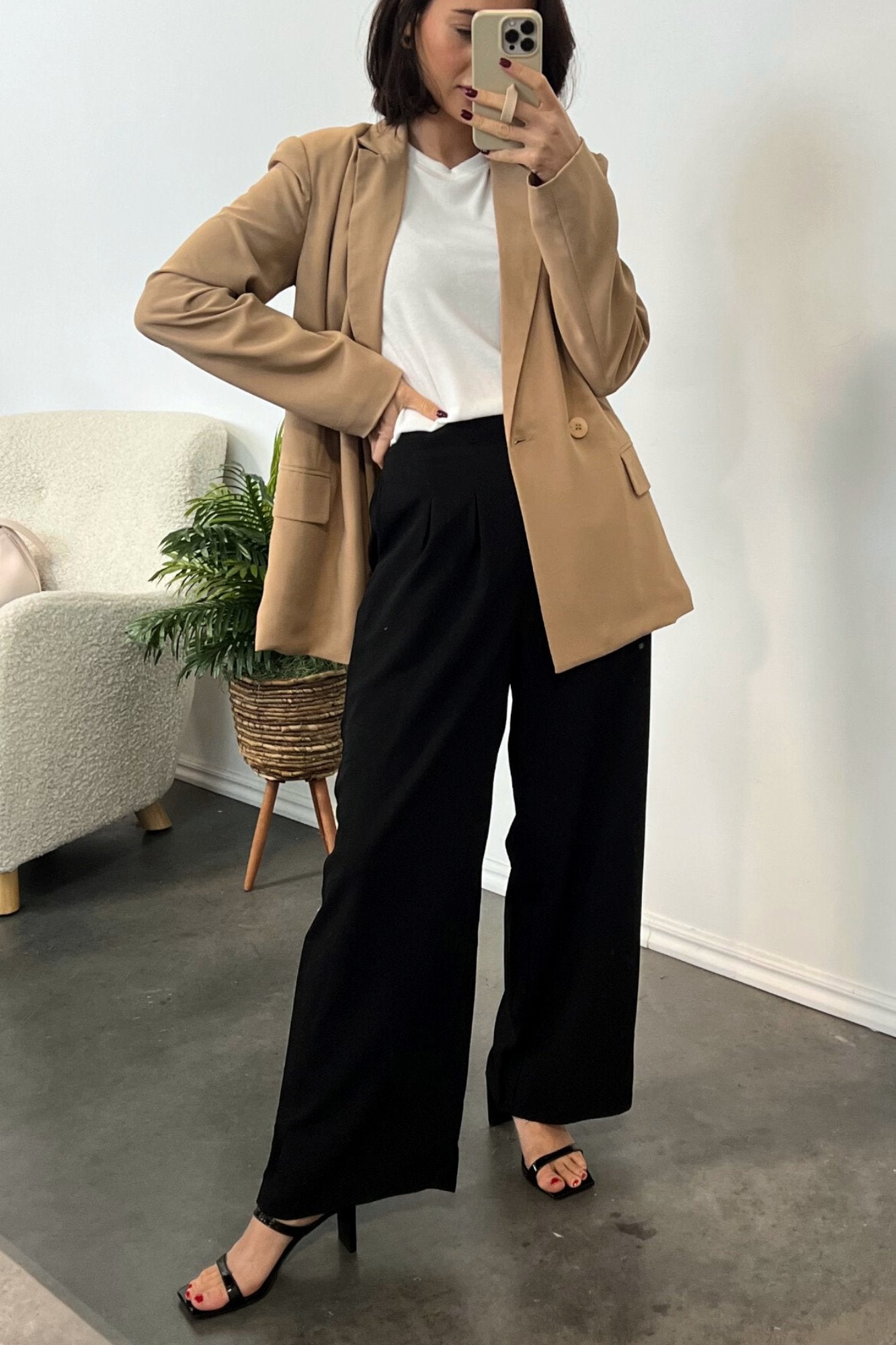 Easton Pant in Black (Small-2XL) Clothing Holley Girl