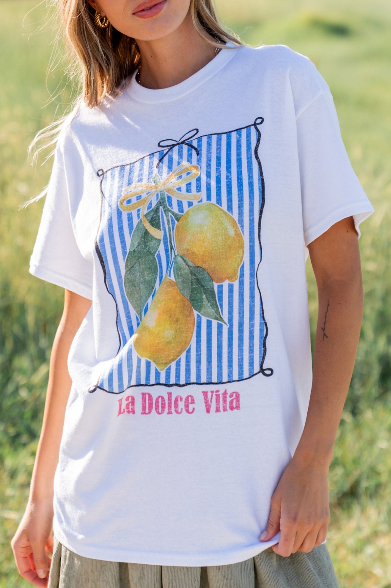 La Dolce Vita Tee Clothing Holley Girl