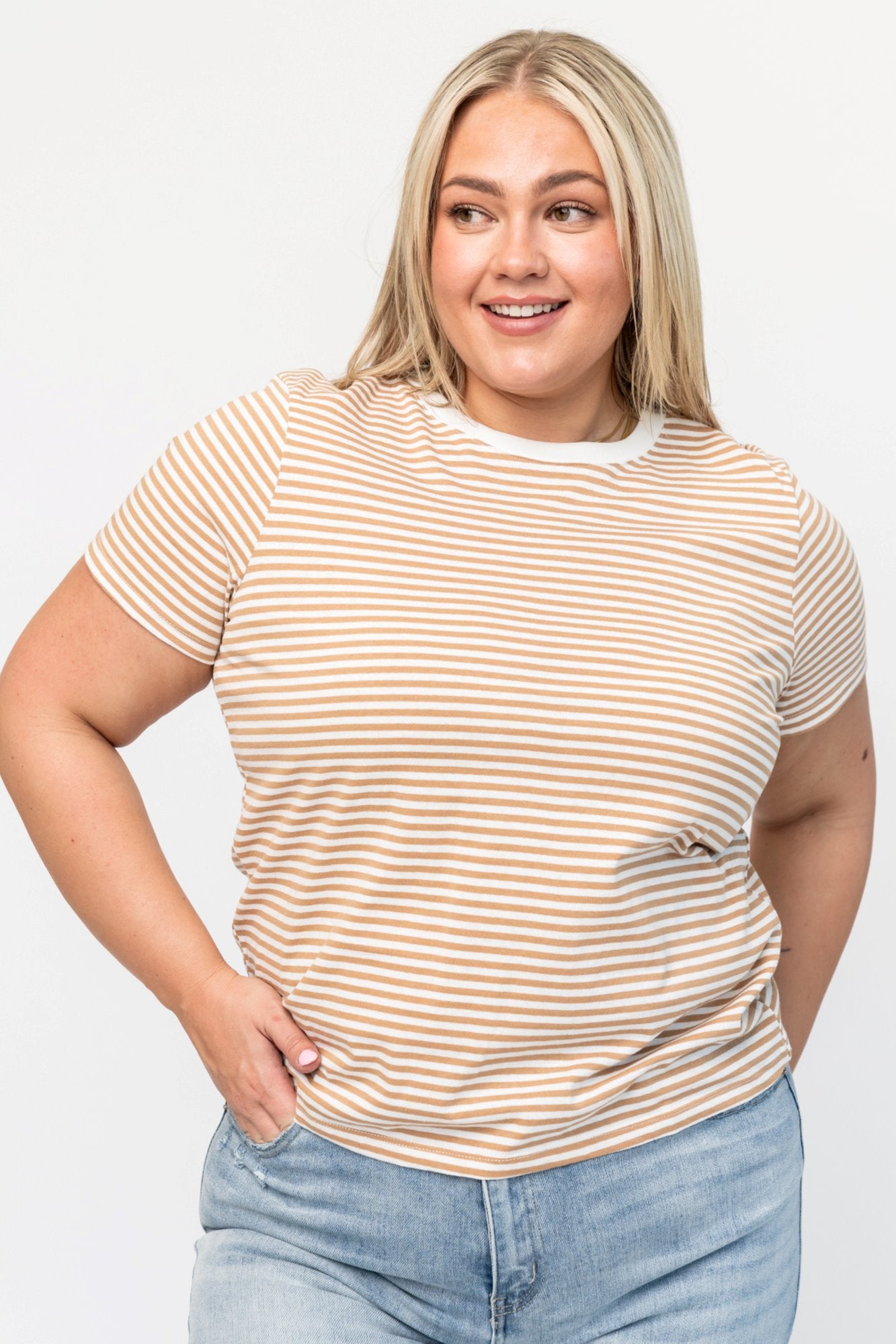 HOLLEY GIRL - Ruthie Top in Camel (Small-3XL) Holley Girl