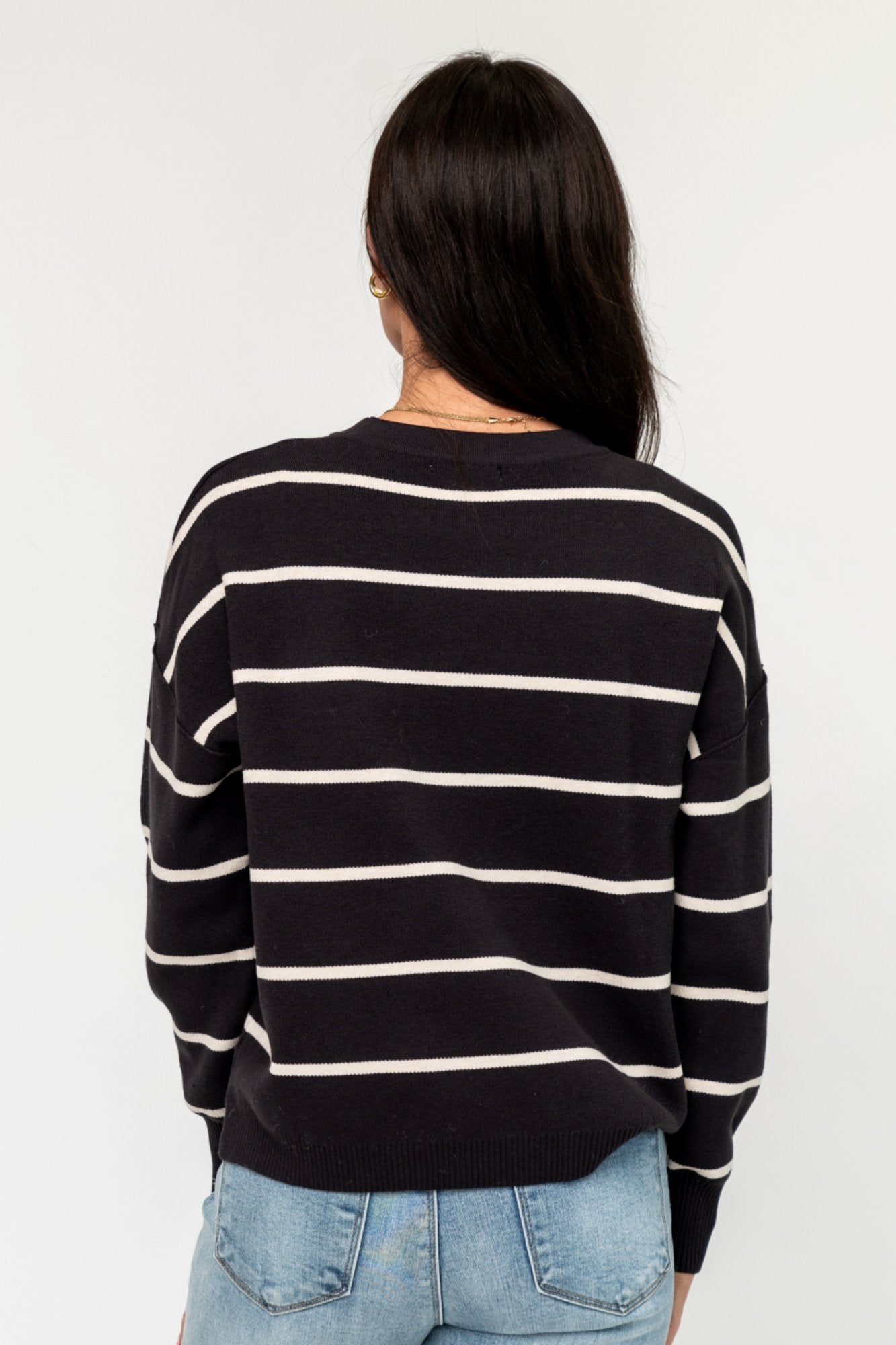 Elsie Sweater in Charcoal Clothing Holley Girl
