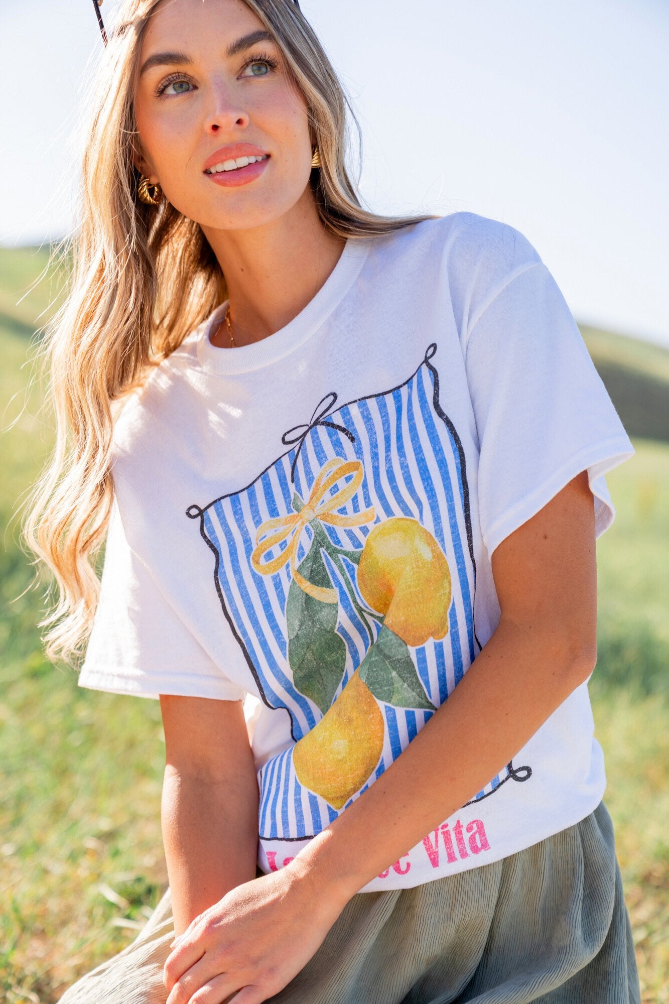 La Dolce Vita Tee Clothing Holley Girl