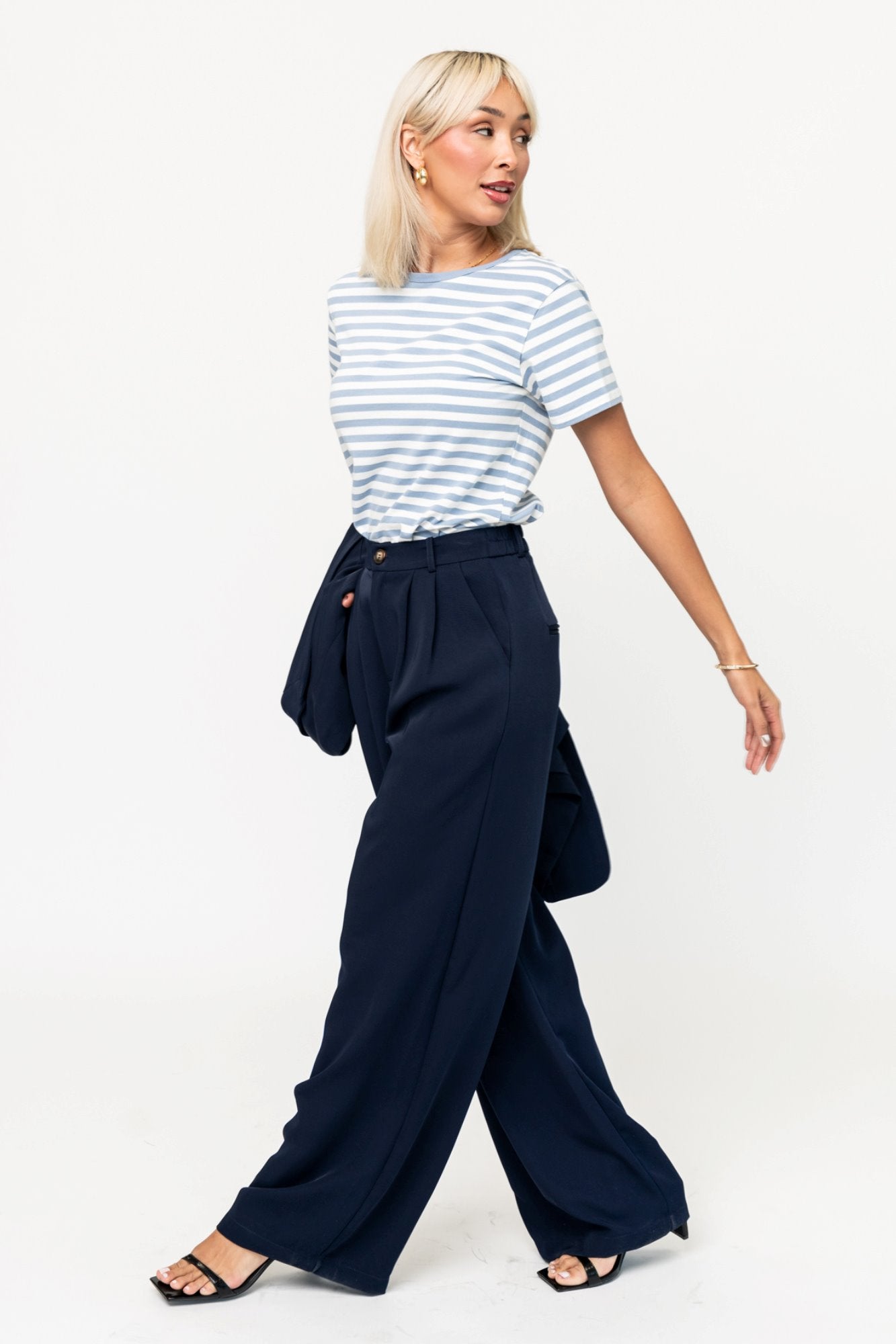 Jessie Pants in Navy Clothing Holley Girl