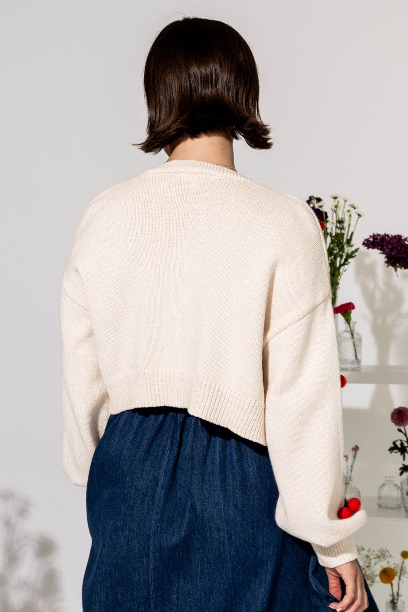 Berry Cherry Cardigan Clothing Holley Girl