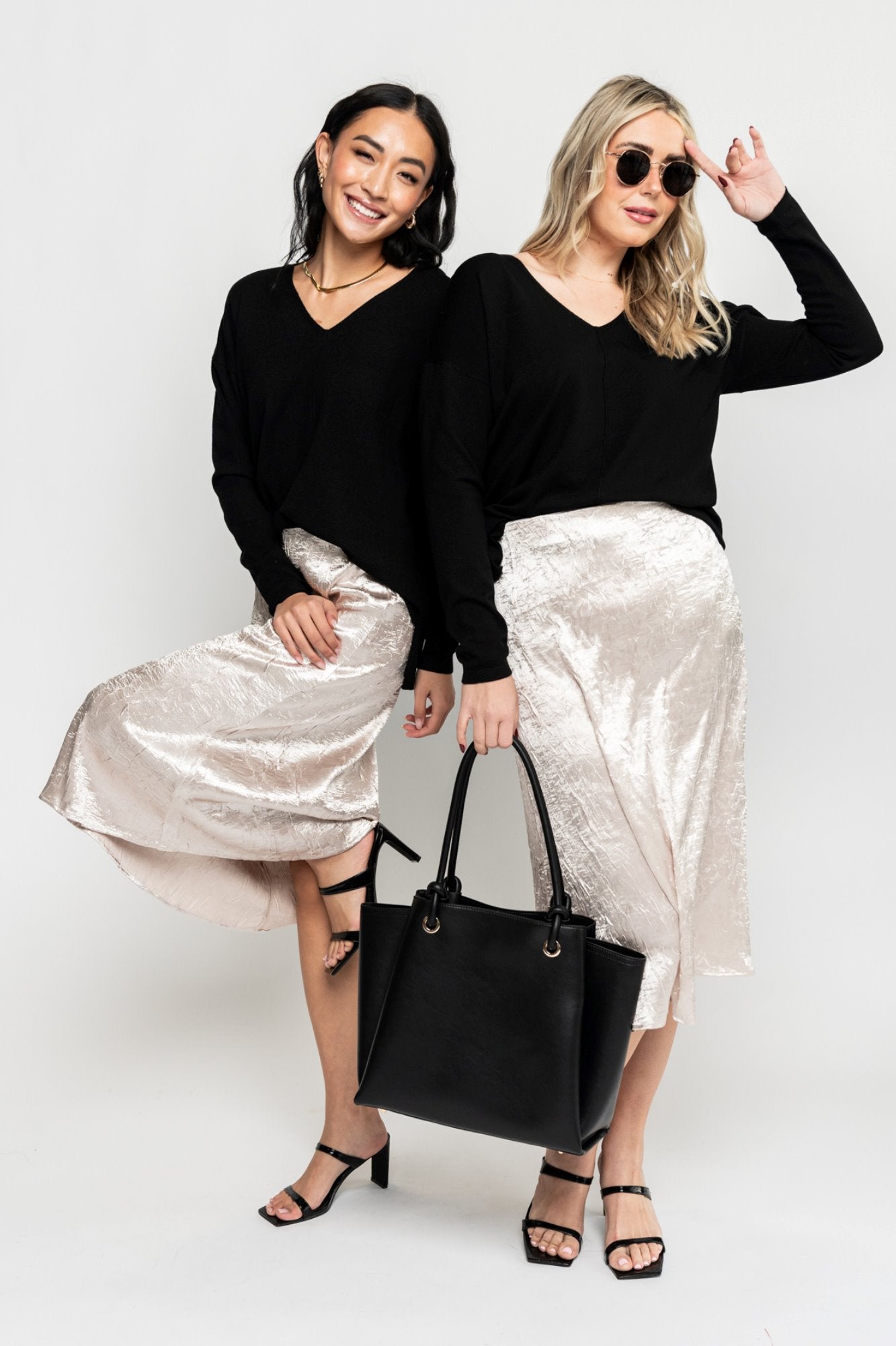 Willow Skirt in Champagne Holley Girl
