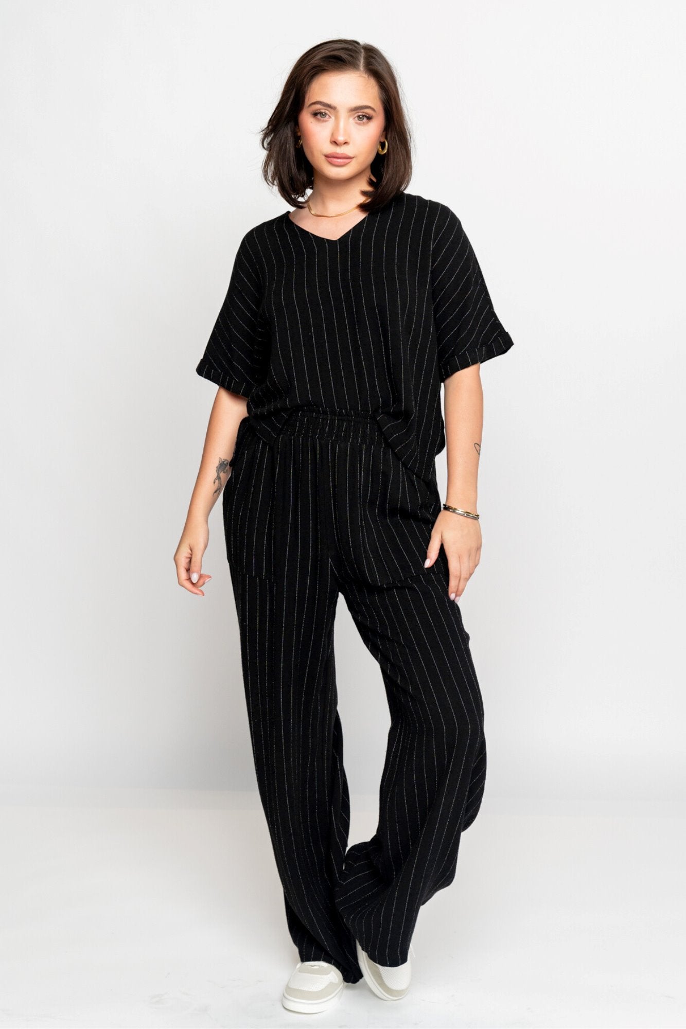 Sydney Pant in Black Holley Girl