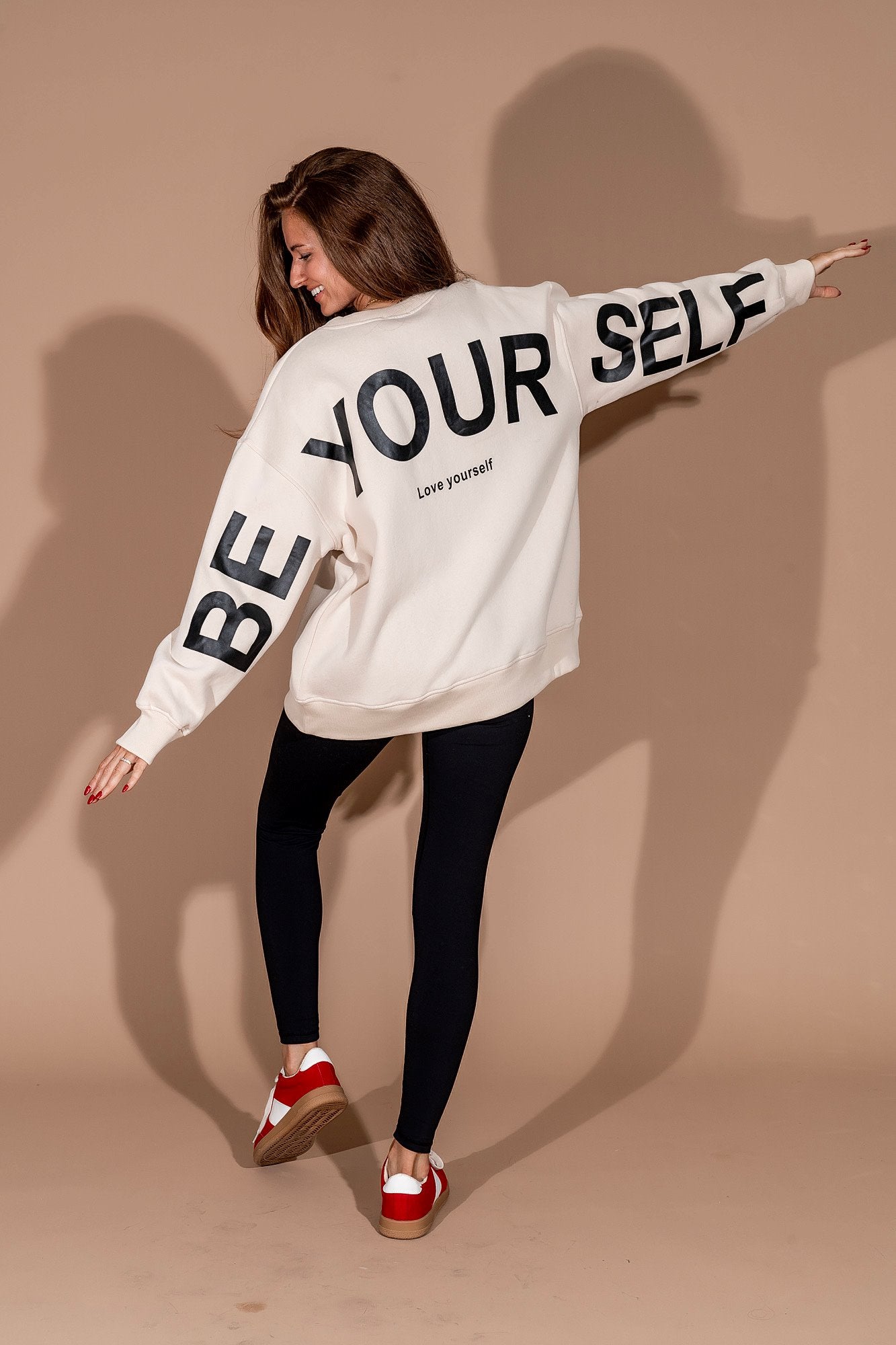 Love yourself sweatshirt best sale