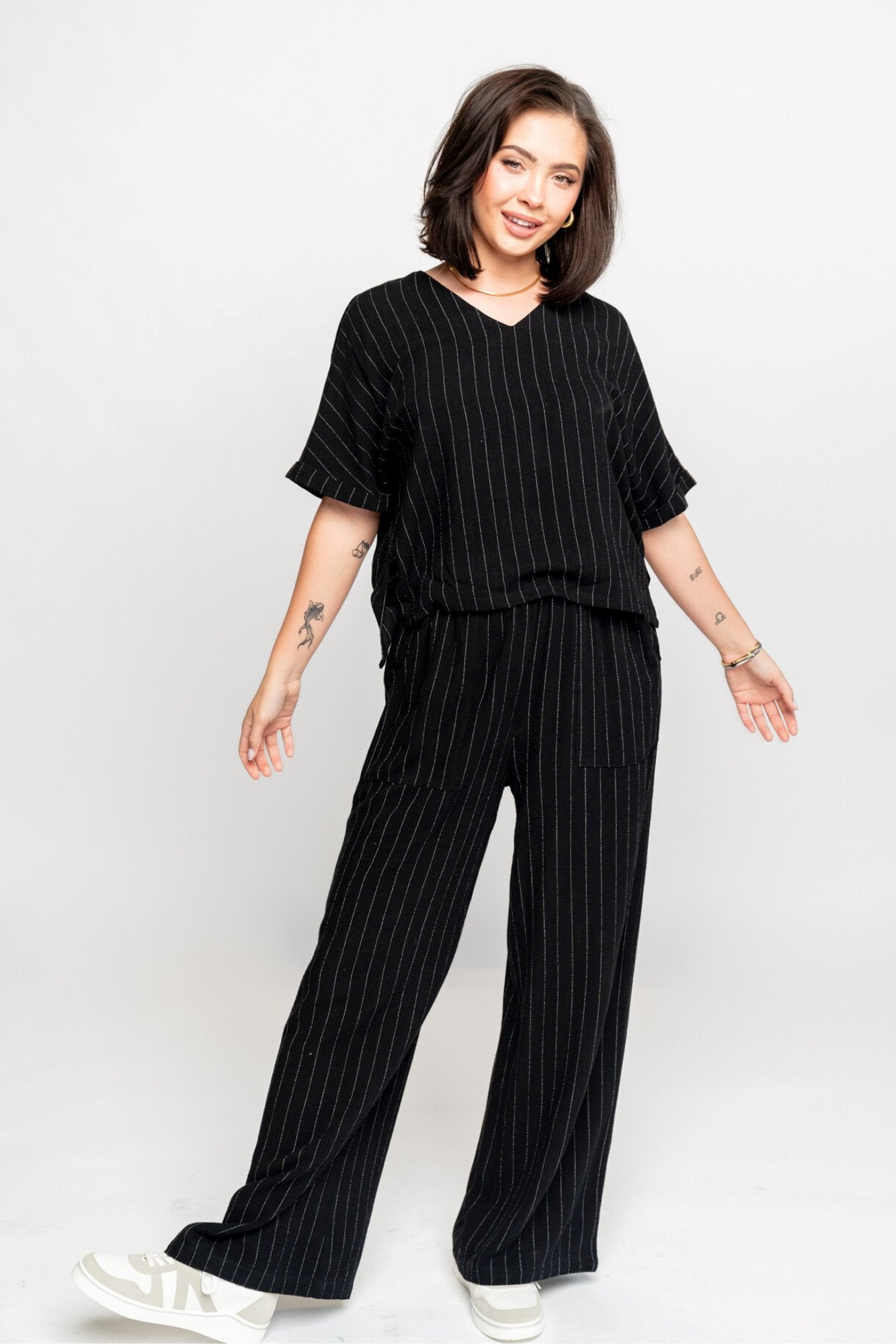 Sydney Pant in Black Holley Girl