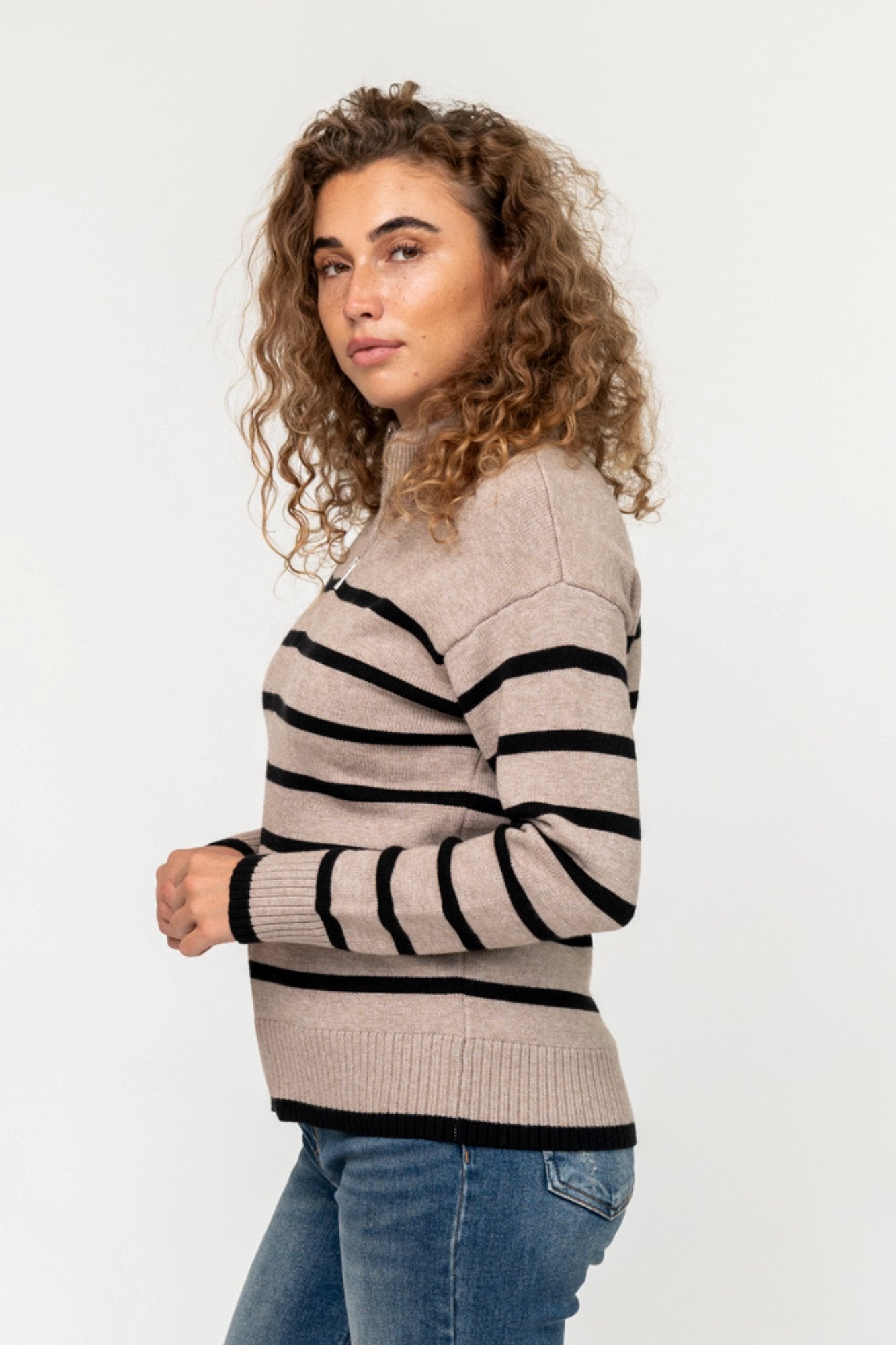 Moore Cardigan in Mocha Clothing Holley Girl