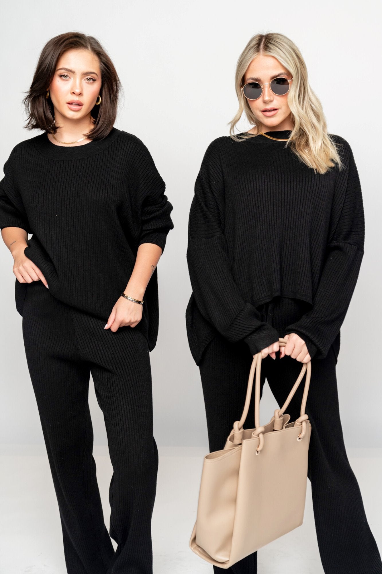 Cozy Ribbed Sweater Holley Girl