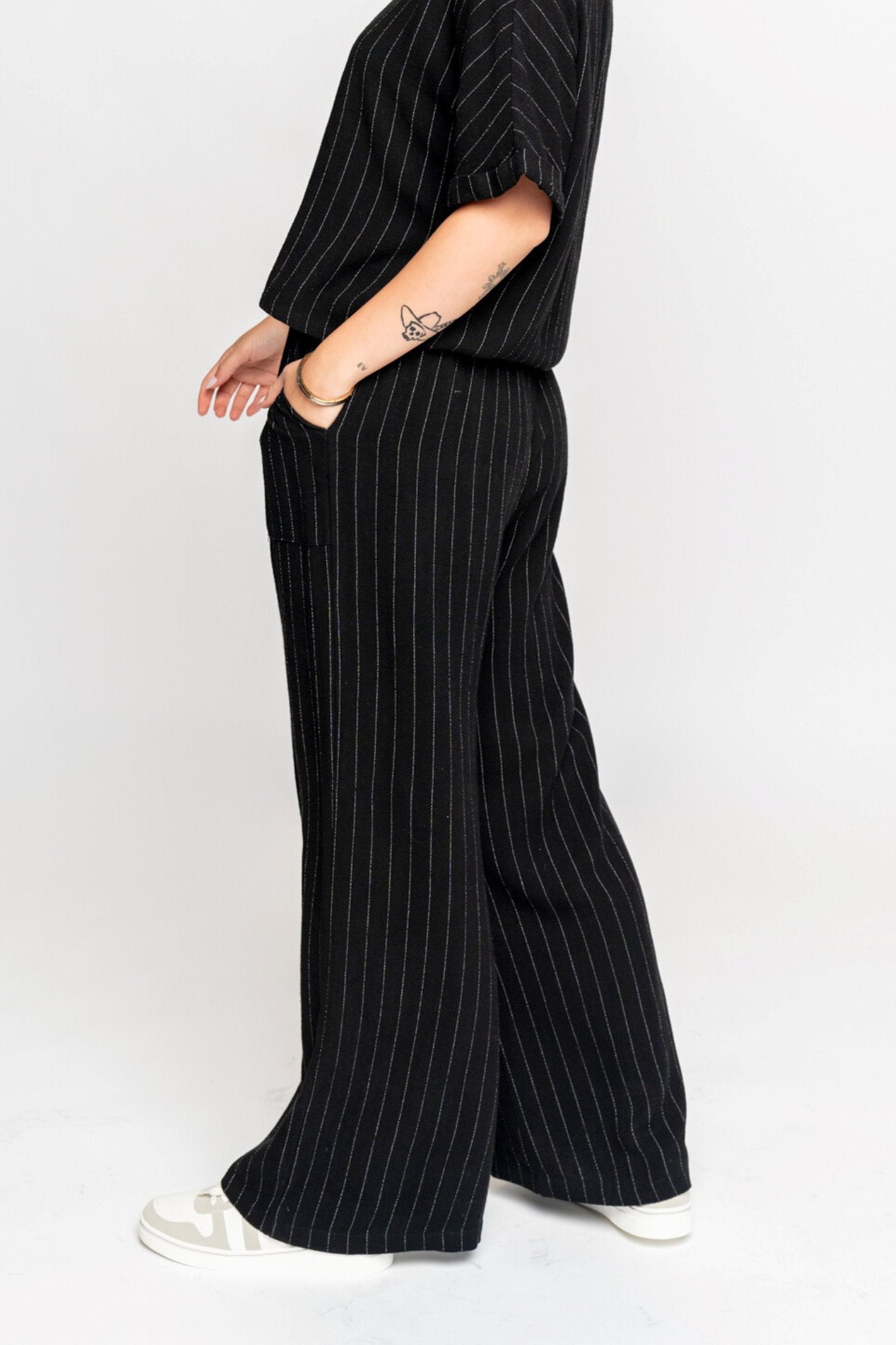 Sydney Pant in Black Holley Girl