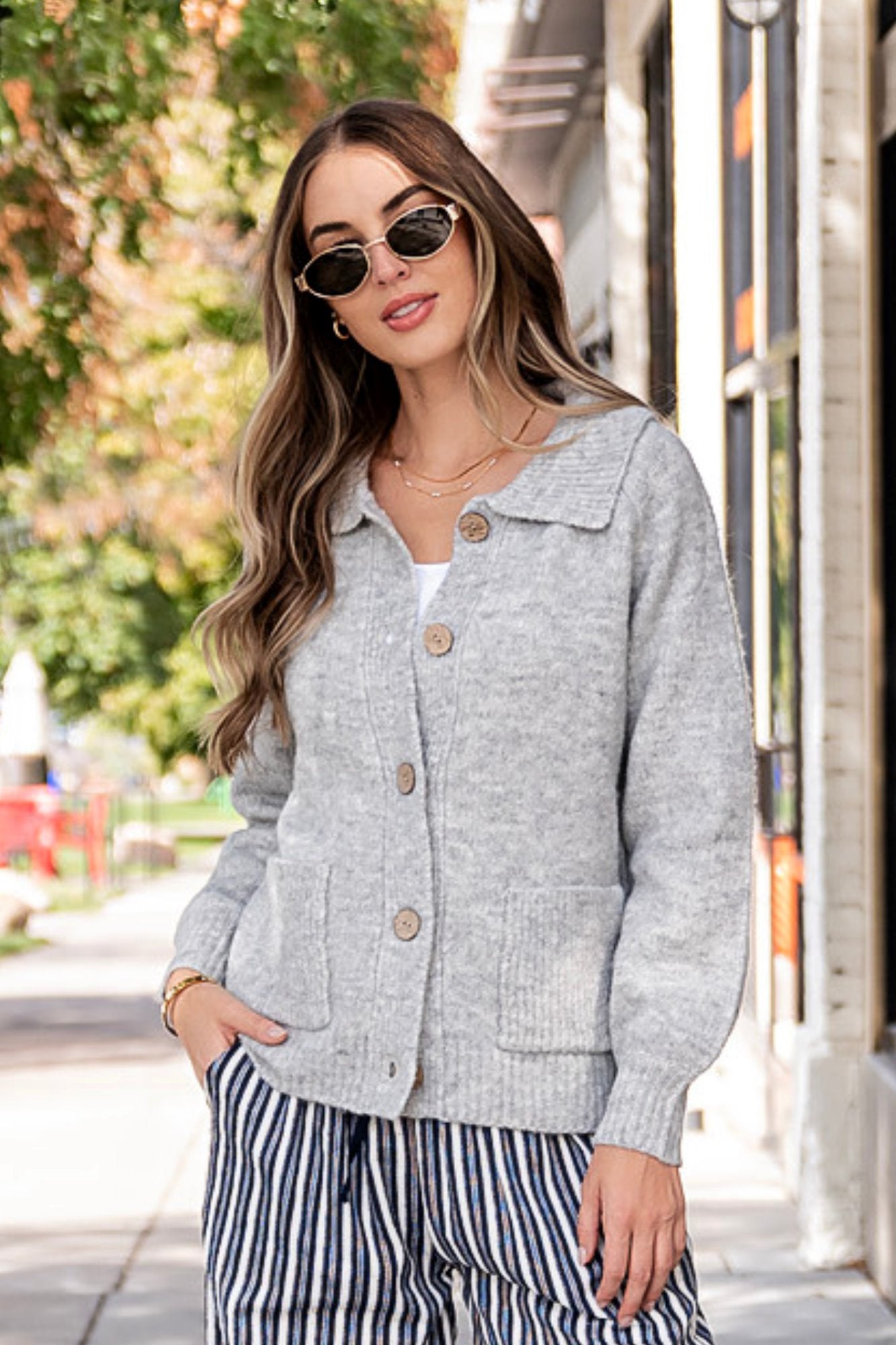 Marjorie Cardigan Clothing Holley Girl