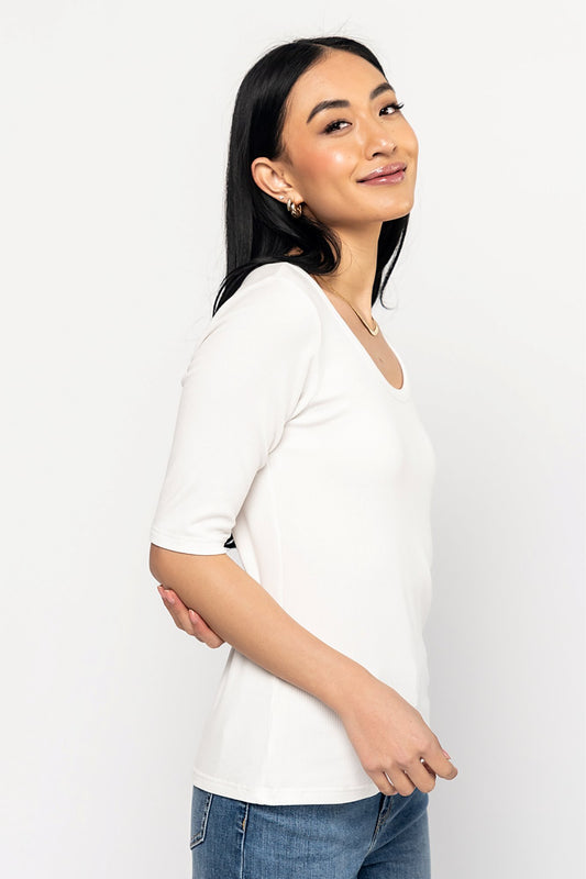 Mystic Top in Ivory Holley Girl