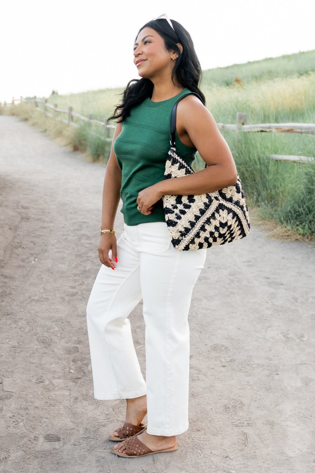 Lucia Tank in Meadow Clothing Holley Girl