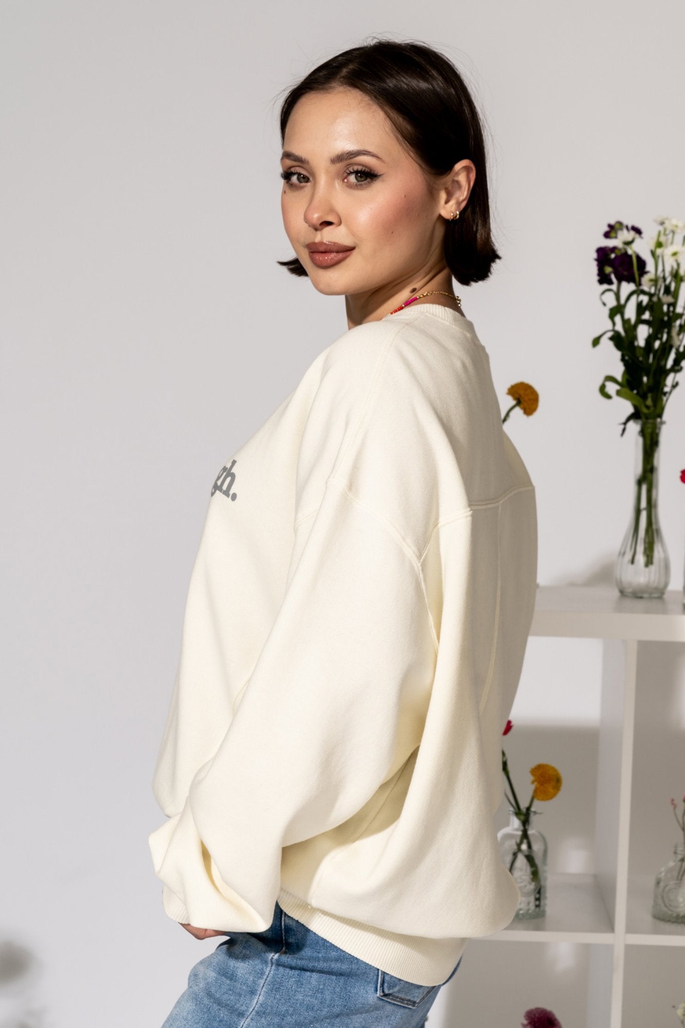 You Are Enough Crewneck Clothing Holley Girl