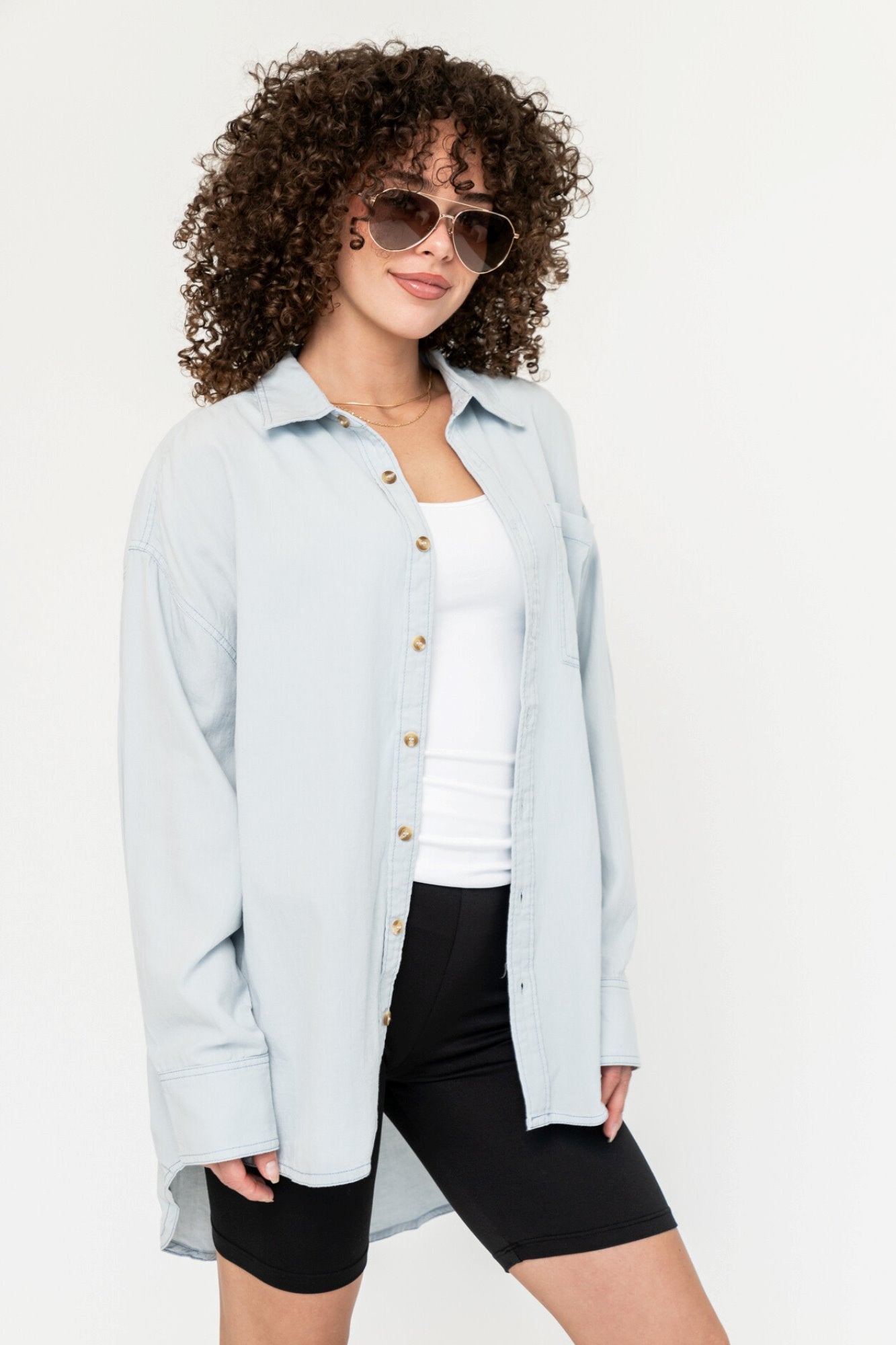 Clark Button Down Holley Girl