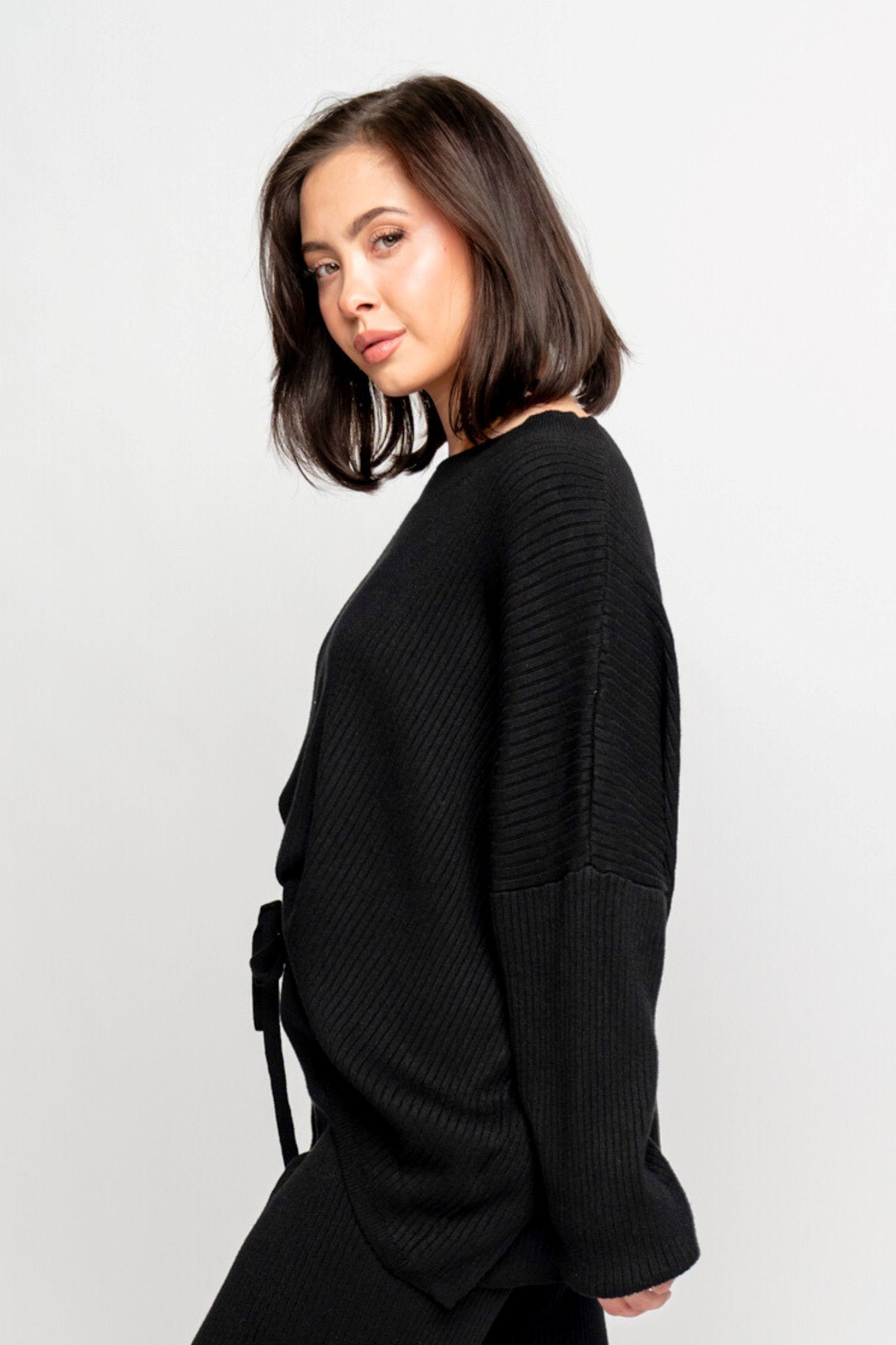 Cozy Ribbed Sweater Holley Girl