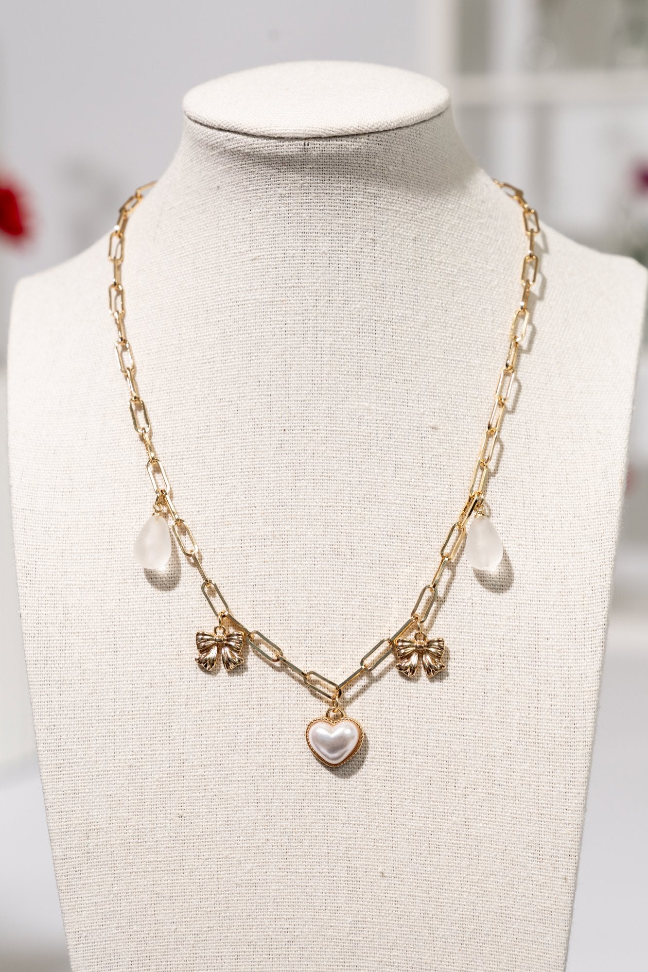 Ballerina Charm Necklace Clothing Holley Girl