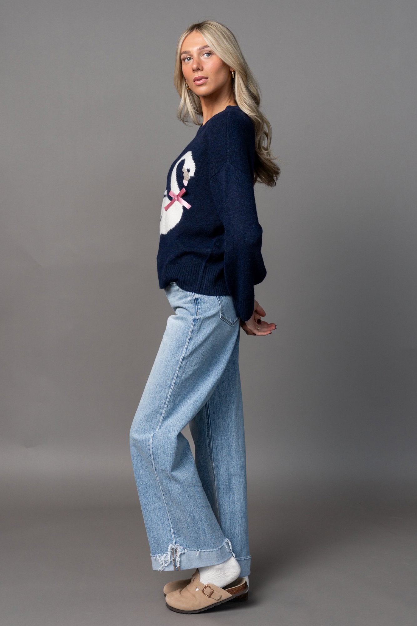 Darling Swan Sweater Clothing Holley Girl