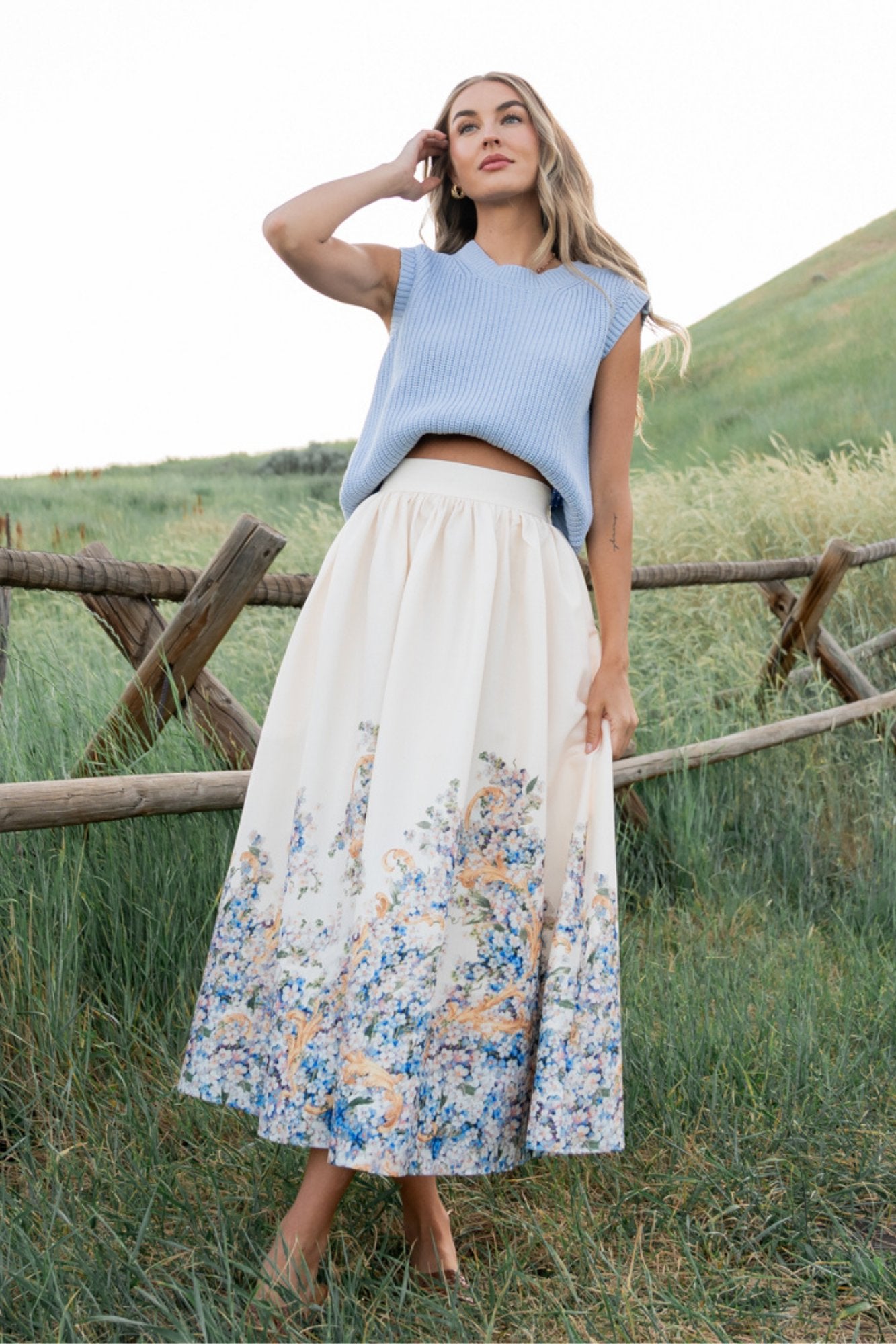 Riviera Skirt Clothing Holley Girl