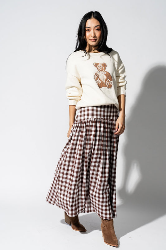 Cozy Teddy Sweater Clothing Holley Girl